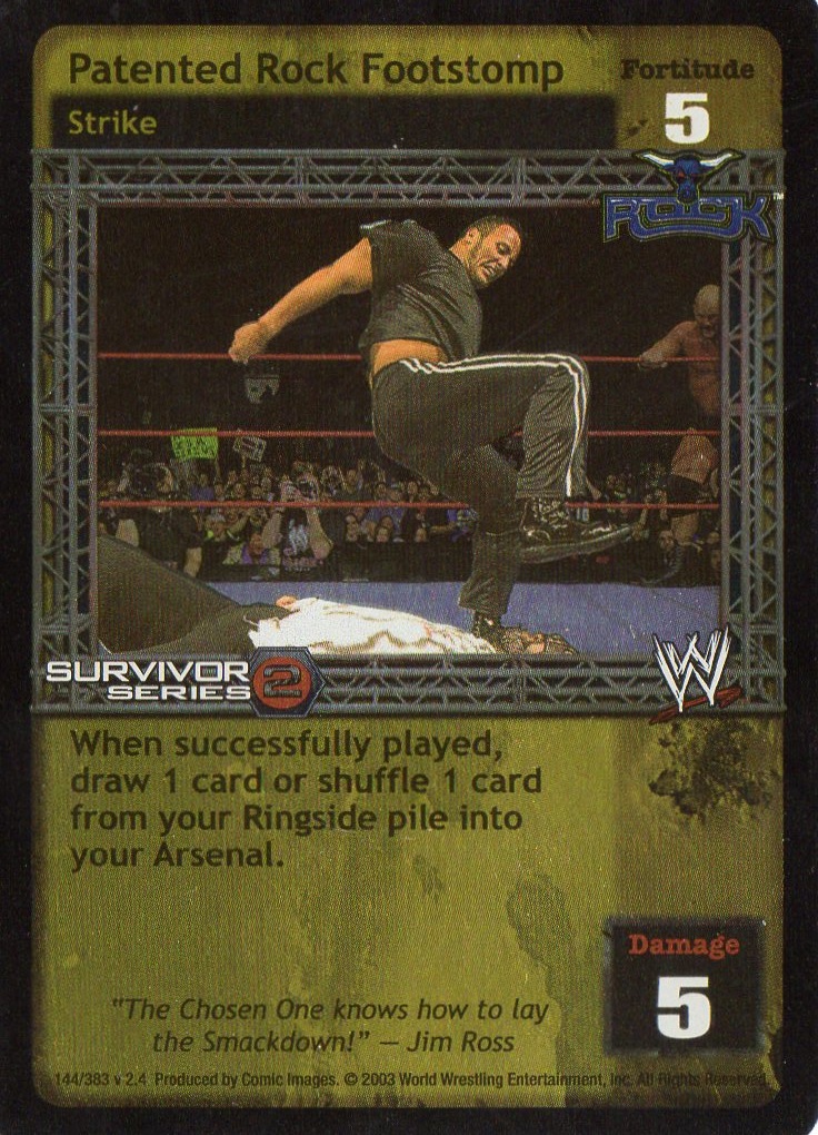 Patented Rock Footstomp (SS2)